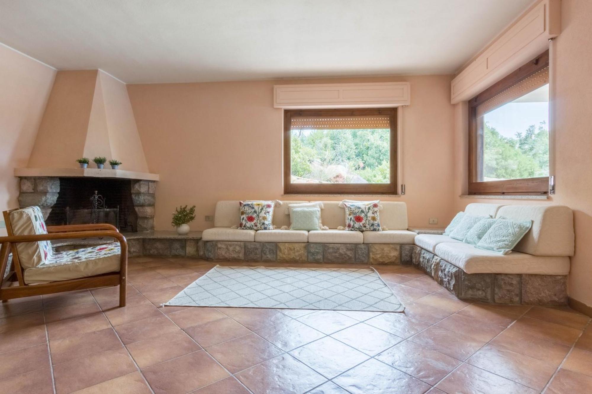 Villa Bellavista Con Piscina Privata, Vista Mare Vicino A 维拉西米乌斯 外观 照片